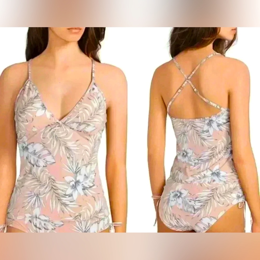 Cremieux Floral Print Swimsuit Top